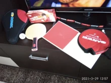 Raquetas de tenis de mesa bolsa para la formación de ping-pong profesional set de fundas de tenis de mesa