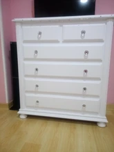 Furniture Hardware Wardrobe-Handle Drawer Pulls Cupboard Glass Knobs Cabinet-Door Diamond