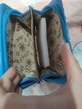 Bolso para niños de dibujos animados de Disney Stitch, monedero, bolso de mano de almacenamiento, billetera chico chica, monedero, tarjetero de identificación