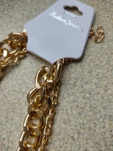 Collar con colgante de serpiente de Color dorado Vintage Punk para mujer, cadena gruesa multicapa de Hip Hop, collar con retrato de moneda, joyería