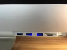 Splitter Computer Rocketek Imac Usb-3.0-Hub Aluminum-Alloy Sd/tf-Card-Reader 3-Port-Adapter