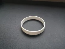 Conjunto de 2 piezas de pulsera de silicona de caucho para hombre y mujer, brazalete de Fitness en blanco y rojo y negro, pulsera de silicona para niños, regalo, joyería al por mayor