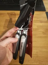 WALFOS-abrelatas de acero inoxidable de alta calidad, abrelatas Manual ergonómico profesional, abrelatas Manual de corte lateral