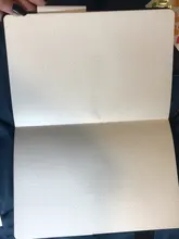 Agenda de papel A5 con puntos, tapa blanda de cuero, 160 páginas, papel blanco marfil, 100 GSM, cuaderno hecho a mano, 4,7