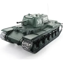 Радиоуправляемый танк Heng Long Russia КВ-1 масштаб 1:16 RTR 2.4G- 3878-1Upg V6.0