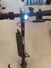 IScooter-Patinete eléctrico inteligente plegable para adultos, monopatín eléctrico con luz LED de 350W