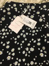 Spring Skirts Bottom A-Line Floral-Printed MISHOW Elegant Fashion Women Female Mid-Calf