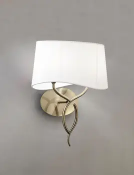 

Apply white leather big NINETTE 2 lights