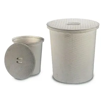 

Laundry Basket White (45 x 45,5 x 45 cm) 50 L