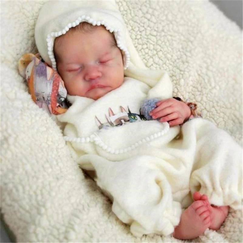 Rsg Bebe Reborn Doll 17 Inches Lifelike Newborn Reborn Baby Levi Vinyl Unpainted Unfinished Doll Parts Diy Blank Doll Kit Dolls Aliexpress