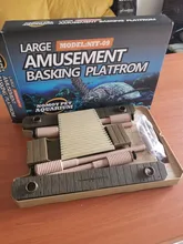 Platform Floating Turtle Basking Reptile Plastic Large Pier with Ladder Durable High-Quality