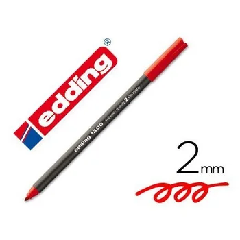 

Edding 1300 marker pen Red 10 Piece (s) REF: 1300-002