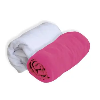 

DOUX NID Lot 1 Alese + 1 fitted sheet-60X120 Cm-Raspberry