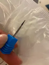 Cortador de carburo de tungsteno de alta calidad, broca para uñas, resistente al desgaste, manicura, pulido, herramientas de pulido de cutículas para taladro de manicura, 1 ud.