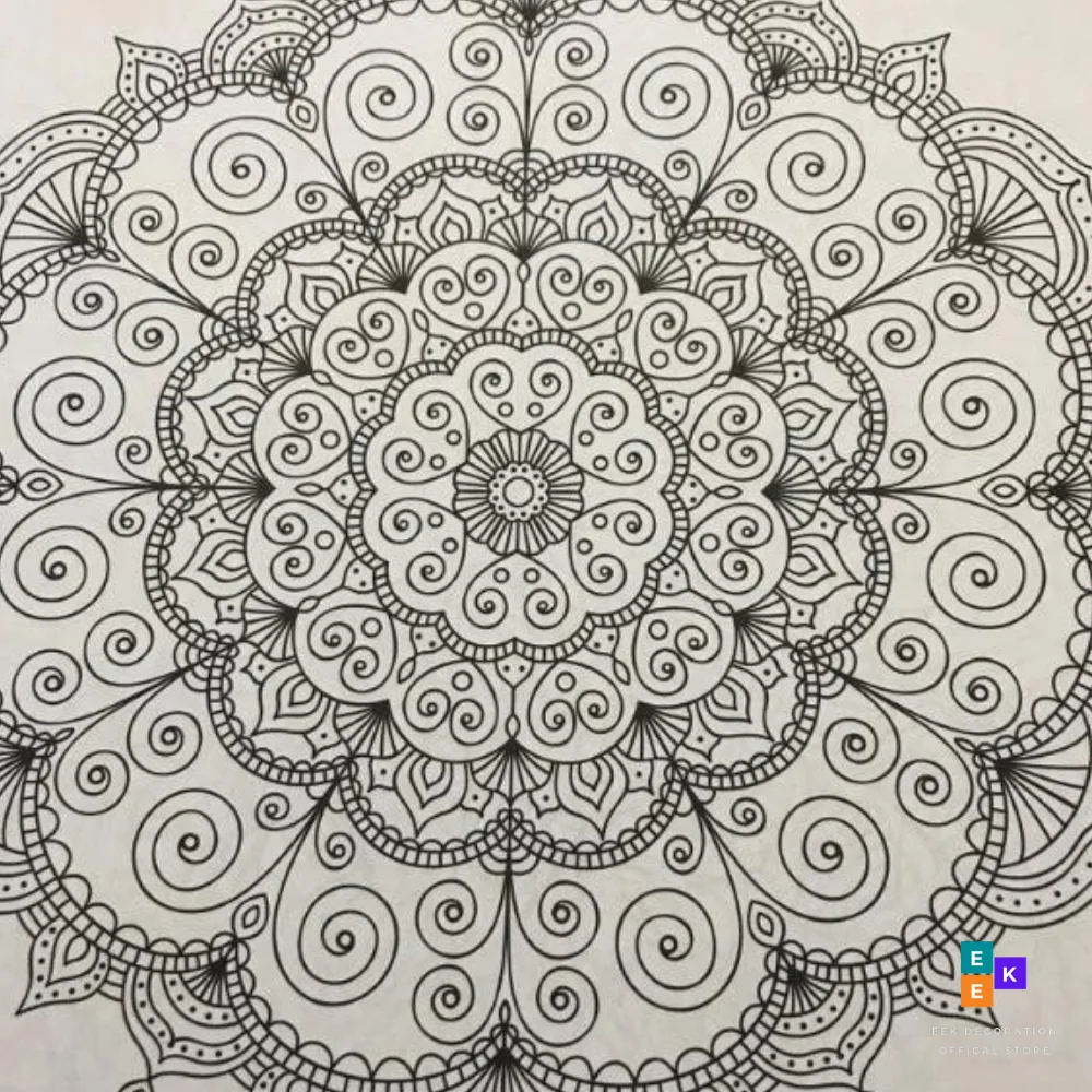 Mandalas: An Adult Coloring Book Featuring 35 of the World's Most Beautiful  Mandalas for Stress Relief and Relaxation Volume 1 - AliExpress