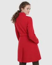 Abrigo de Fórmula Joven cruzado con cinturón - AliExpress Ropa de