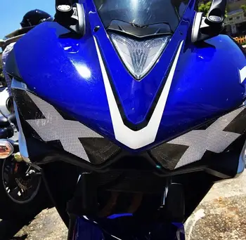 

Yamaha YZF-R3 - R25 HEADLIGHT Motorcycle One Way Vision Sticker X