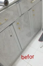 Wallpapers for Shelf-Liner Kitchen-Appliance Vinyl Stainless-Steel Silver Stick Waterproof