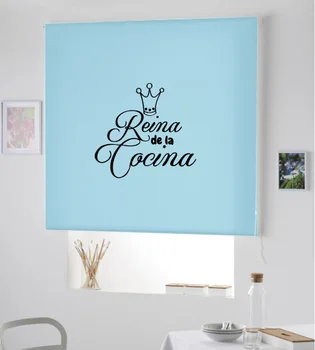 

Blind Iroa roll for kitchen/Queen of the Kitchen! ROLLER BLINDS TRANSLUCENT! (SKY BLUE 100X175)