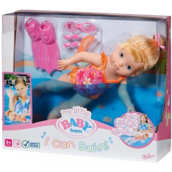 Интерактивная кукла Zapf My Little Baby Born Учимся плавать | Игрушки и хобби