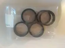 Aluminum-Alloy Fork-Washer-Cap Headset Stem-Spacer Road-Bike Cycling 4pcs 5/10/15/20mm