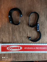 Clip de engranaje híbrido, mosquetón giratorio, enganche fuerte sin bloqueo para Camping, pesca, senderismo, mochila de viaje