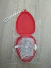 Máscara para respiración profesional de primeros auxilios, CPR, protección de rescate, respirador Artificial reutilizable con válvula unidireccional