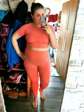 Traje deportivo Vital sin costuras de 2 piezas, Top corto de manga corta para Fitness, Leggings de cintura alta sin costuras para mujer, ropa de entrenamiento para gimnasio, conjunto de Yoga