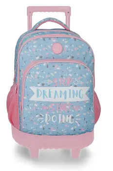 

Backpack Compact Roll Road Trolley 2 Wheels Dreaming 43x32x21cm