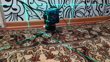 Laser-Level 12-Lines Green HILDA Vertical-Cross Super-Powerful 360-Horizontal And 3D