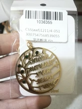 Auxauxme personalizada Birthstone árbol de llaveros de la vida de acero inoxidable miembro de la familia llavero de árbol regalos de cumpleaños para mamá y papá