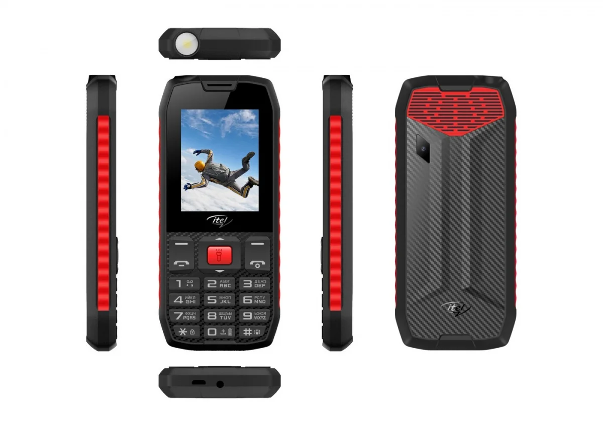 Сотовый телефон ITEL it4510 (2.4&quot 1.3Mp 1500mAh 32Mb+32Mb) красный | Мобильные телефоны и