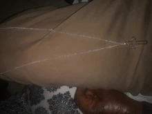 Collar con colgante gótico de Cruz hueca para hombre y mujer, collar de estilo callejero, Color plateado, regalo, joyería de cuello al por mayor