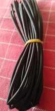 Tubo termocontraíble para reparación de conectores, color negro, rojo, verde, azul o amarillo, 2:1, para envoltura de cables de alambre, diámetro de 1, 2, 3, 5, 6, 8 y 10mm