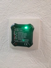 Inteligente Socket Tester Digital comprobador de tensión AC cero circuito eléctrico Detector de línea macho polaridad fase Pro US/EU/Reino Unido GFCI