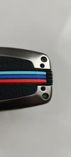 Aleación Galvanizada coche llave inteligente Fob caso de la cubierta de la piel para BMW Serie 3 4 5 320i 530i 550i F20 F21 F30 F31 F25 F01 F02 coche caso clave