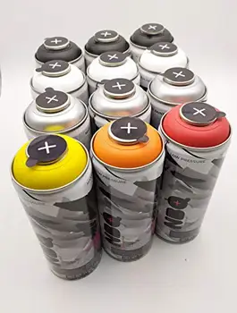 

NBQ Pro matte 400 ml 12 PCs popular colors Graffiti Street Art Mural Spray paint