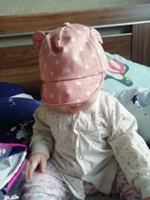 Sombrero de sol con orejas para niños, gorra de béisbol con estampado de lunares para bebé, niño y niña, gorra de béisbol con orejas para fotografía de carretera, primavera y verano