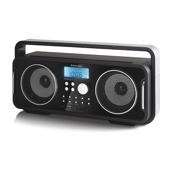 Аудиосоник RD1556 перезаряжаемый Bluetooth ретро радио|Станционарные медиаплееры| |