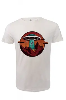 

Angemiel Wear Human Kidnapper Ufo Cotton White Men 'S T-Shirt