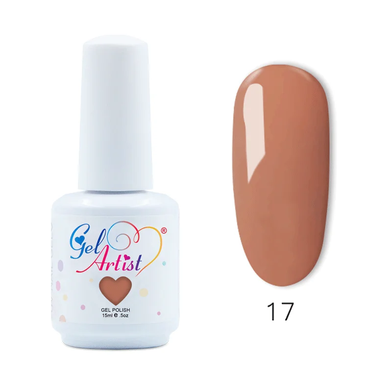 Gelartist 1 шт. Новое поступление Morandi гель для ногтей серии Здоровье качество очень легко работать УФ/светодиодные лампы для ногтей Гель-лак замочить - Цвет: 17