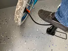 Mini bomba de pie portátil para bicicleta de X-TIGER, accesorios de manómetro, válvula Presta y Schrader