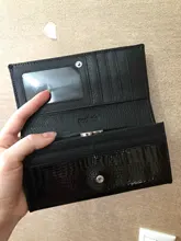 Coin Purses Long Wallet Alligator Crocodile Genuine-Leather Ladies Clutch Female Luxury