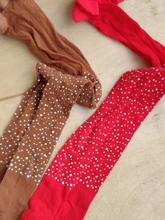 Mallas para niña de moda para fiesta, pantis para niños de Color sólido con red de perforación