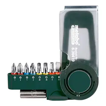 

Metabo 630419000 assortment of tips, Set of 9 pieces