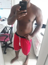 Pantalones cortos de primavera y verano para hombre, prenda de vestir, de estilo hip hop, con temperamento simple, ideal para deporte, baloncesto y fitness, con encaje u, versión coreana, 2019