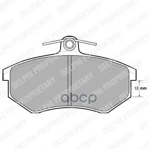 Колодки Передние Audi 80 B3 Lp429 Delphi арт. LP429