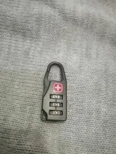 Combinación de símbolos de Cruz suiza, candado de equipaje pequeño, candado de código seguro, 1 unidad