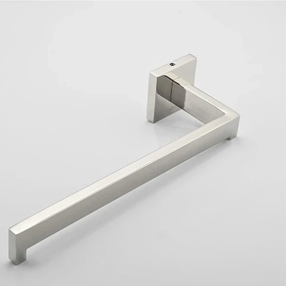 10 inch Length Bathroom Stainless Steel Square Towel Rail Bar Towel Racks 01-028