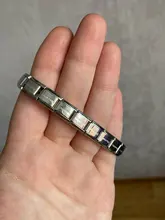 PULSERAS CON abalorio de acero inoxidable para hombre y mujer, joyería a la moda, brazalete corporal, precio al por mayor, novedad de 2019